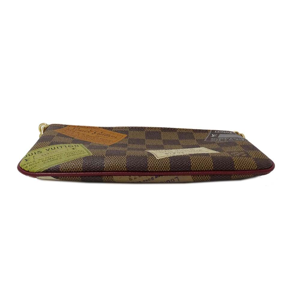LOUIS VUITTON Brown Damier Canvas Pochette Pouch - Picture 3 of 12